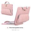 235f78808e1a4c0bb107b1dd00f30665 High Grade Stand Cooling Laptop Liner Protective Handbag For Women Fit 13.3 14 15 16 Inch Macbook Huawei Matebook Pro Notebook Protective Case