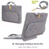 94c9f6d7686447fe84a5b1dd00f308b0 High Grade Stand Cooling Laptop Liner Protective Handbag For Women Fit 13.3 14 15 16 Inch Macbook Huawei Matebook Pro Notebook Protective Case
