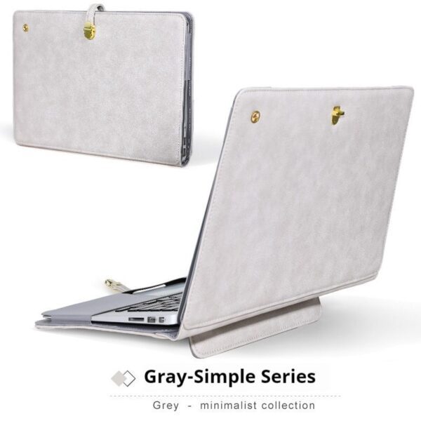 acf552dae78c44fd9bd8b1dd00f30353 High Grade Stand Cooling Laptop Liner Protective Handbag For Women Fit 13.3 14 15 16 Inch Macbook Huawei Matebook Pro Notebook Protective Case