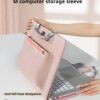 055c51edd4f2411fac82b1df00e97c92 Shockproof Good Looking Storage Leather Laptop Handbag Unisex For Business Daily Commute Fit 13.3 14 15.6 16 Inch Macbook Air Huawei Honor Dell Lenovo Xiaoxin Notebooks