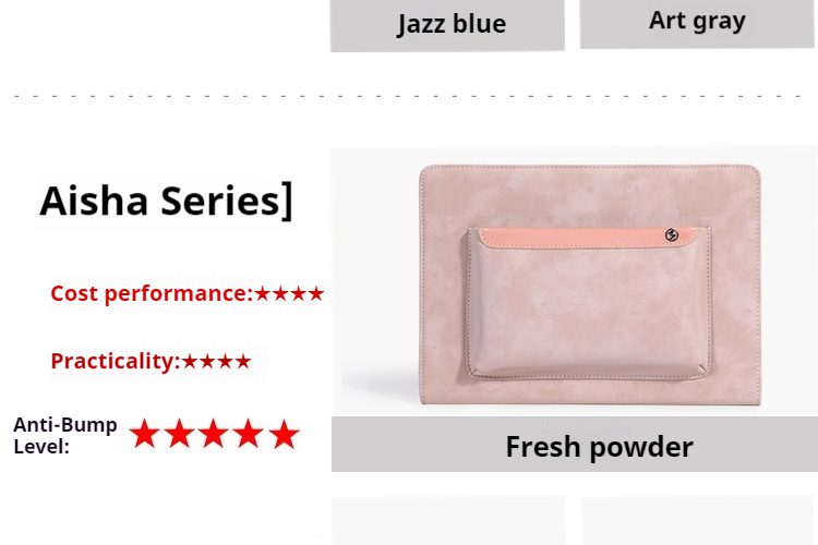 Shockproof Good Looking Storage Leather Laptop Handbag Unisex For Business Daily Commute Fit 13.3 14 15.6 16 Inch Macbook Air Huawei Honor Dell Lenovo Xiaoxin Notebooks 25 16400adcbd2445a68c17b1df00dee508.jpeg