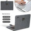 1c458d45ab824bb9b417b1e100c898f6 New Laptop protective case 14 inch computer bag female male business leather case password lock portable storage bag applicable to Apple air13.3 Huawei glory Xiaoxin 16-inch HP Dell