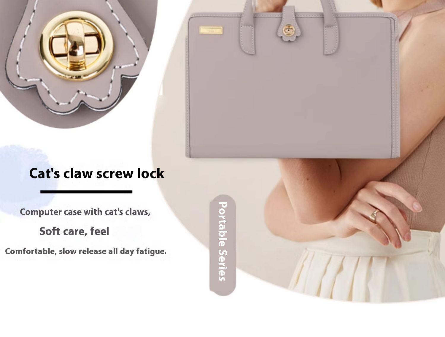 Shockproof Simple Leather Notebook Protective Shell Bag For Women Fit 13.3 14 15 16 Inch Apple Air Huawei Lenovo Xiaoxin Pro HP Dell Xiaomi Laptops 9 1d78557b97bd47e889a3b1e000d636ff.jpg