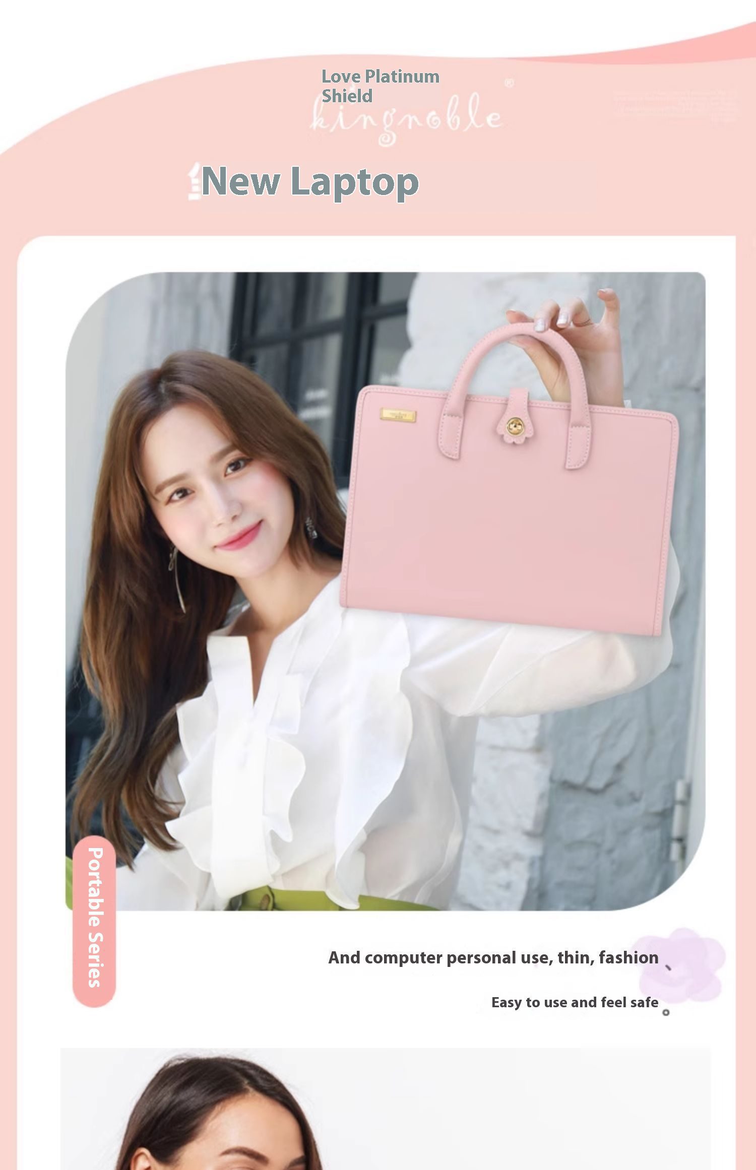 Shockproof Simple Leather Notebook Protective Shell Bag For Women Fit 13.3 14 15 16 Inch Apple Air Huawei Lenovo Xiaoxin Pro HP Dell Xiaomi Laptops 4 2fa0f8b5f12e4c69a5c1b1e000d62571.jpg