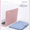 3603fc8660144df9b462b1e000d56d9b Shockproof Simple Leather Notebook Protective Shell Bag For Women Fit 13.3 14 15 16 Inch Apple Air Huawei Lenovo Xiaoxin Pro HP Dell Xiaomi Laptops