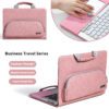 3fb0b6c83ca14626a1efb1e100c897a6 New Laptop protective case 14 inch computer bag female male business leather case password lock portable storage bag applicable to Apple air13.3 Huawei glory Xiaoxin 16-inch HP Dell