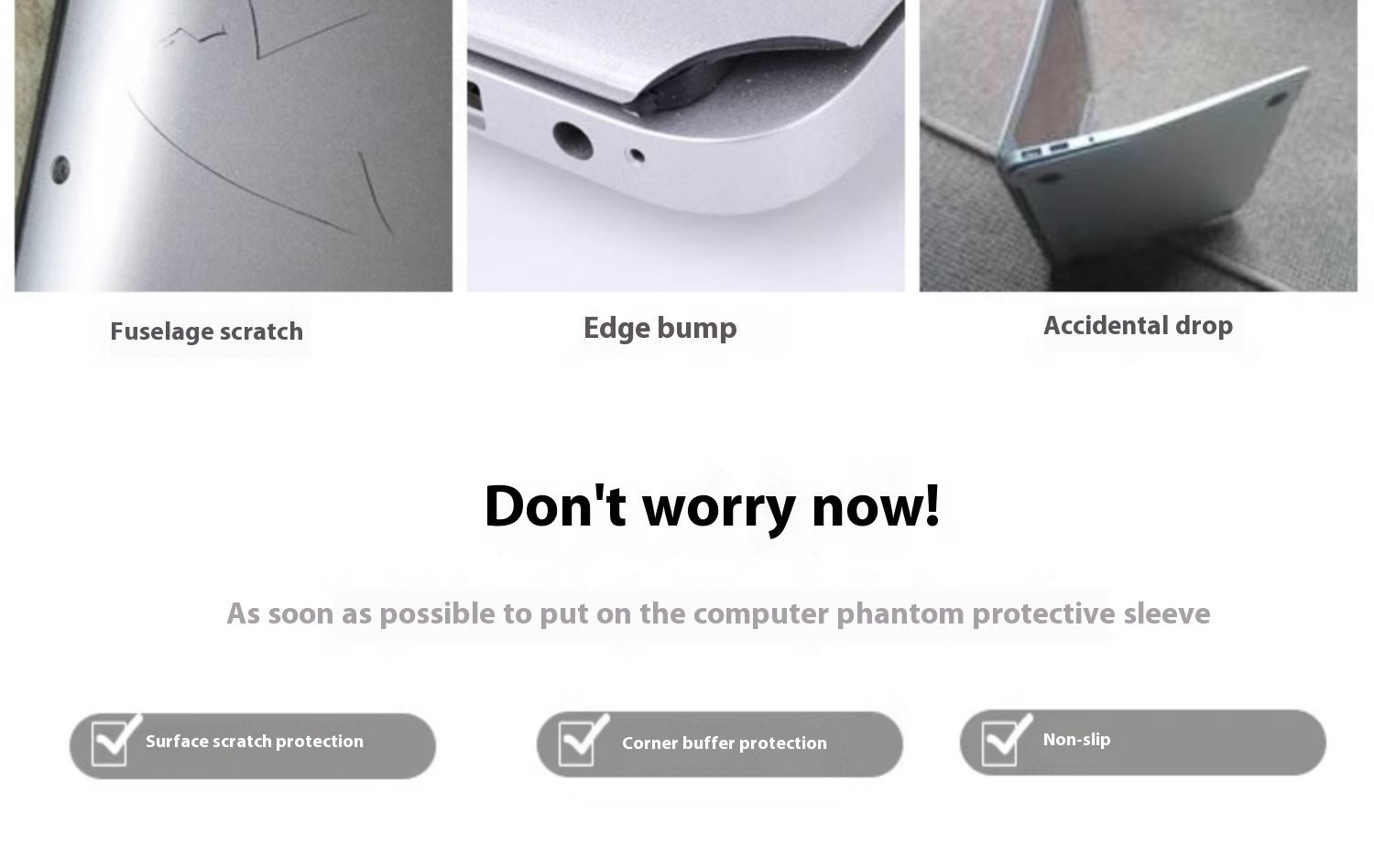 Shockproof Simple Leather Notebook Protective Shell Bag For Women Fit 13.3 14 15 16 Inch Apple Air Huawei Lenovo Xiaoxin Pro HP Dell Xiaomi Laptops 11 49c97ccc245f4e2c829fb1e000d645f5.jpg