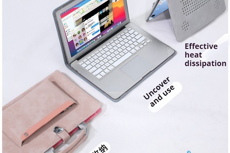 Shockproof Good Looking Storage Leather Laptop Handbag Unisex For Business Daily Commute Fit 13.3 14 15.6 16 Inch Macbook Air Huawei Honor Dell Lenovo Xiaoxin Notebooks 3 4f05ee97011842299726b1df00dedeff.jpeg