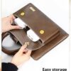 808cbf7cd3654484ad0fb1e0010dda62 Unisex High Grade Leather Business Handheld Notebook Liner Protective Case Compatible With Apple Air Huawei Lenovo Xiaoxin Pro 13.3 14 15 16 Inch Laptops