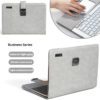 89d0fccd64b94c209665b1e100c898c5 New Laptop protective case 14 inch computer bag female male business leather case password lock portable storage bag applicable to Apple air13.3 Huawei glory Xiaoxin 16-inch HP Dell