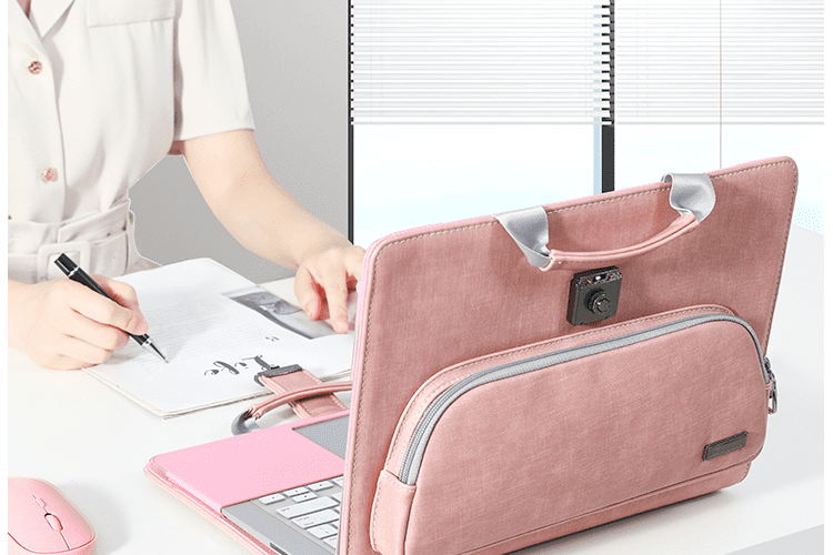 New Laptop protective case 14 inch computer bag female male business leather case password lock portable storage bag applicable to Apple air13.3 Huawei glory Xiaoxin 16-inch HP Dell 2 O1CN018Arhk12IDveSBIhXD 2132959253