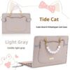 a5fffc34acc1487da219b1df015b015f Shockproof Cute Cat Head Portable Shoulder Leather Notebook Liner Bag For Women Fit 13.3 14 15 16 Inch Macbook Air Huawei Lenovo Xiaoxin Pro Laptops