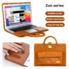 af337eaba15a46d4afbdb1e0010dddd1 Unisex High Grade Leather Business Handheld Notebook Liner Protective Case Compatible With Apple Air Huawei Lenovo Xiaoxin Pro 13.3 14 15 16 Inch Laptops