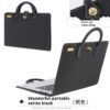 bebf875a962348b78a71b1e000d5718b Shockproof Simple Leather Notebook Protective Shell Bag For Women Fit 13.3 14 15 16 Inch Apple Air Huawei Lenovo Xiaoxin Pro HP Dell Xiaomi Laptops