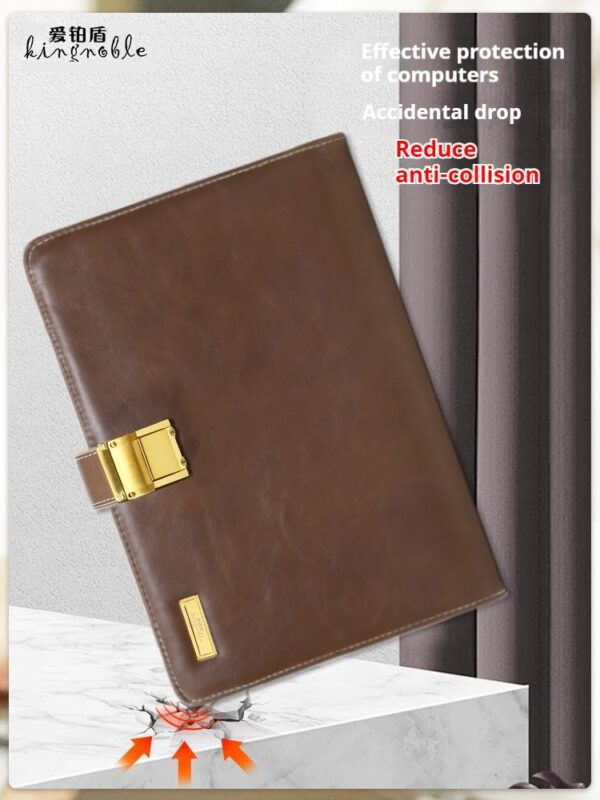ef264060951b446fa5f7b1e0010ddaac Unisex High Grade Leather Business Handheld Notebook Liner Protective Case Compatible With Apple Air Huawei Lenovo Xiaoxin Pro 13.3 14 15 16 Inch Laptops
