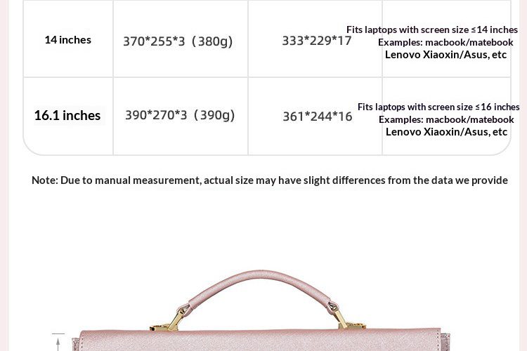 Storage Crossbody Custom Protective Inner Bag For Womens 13.6 15.6 Inch Apple Huawei Matebook Honor Xiaoxin Air Asus HP Xiaomi Laptops 30 20f5e0c16e55460eadf6b48200bbde65.jpg
