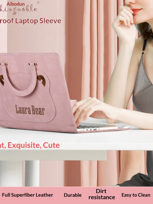2c5b58dc60a24d54babcb48000bc2213 Elegant Hand Carry Custom Laptop Protective Sleeve For Macbook 13 Huawei Matebook 14 Honor Pro16 Xiaomi Redmibook Lenovo HP Asus Dell Notebooks