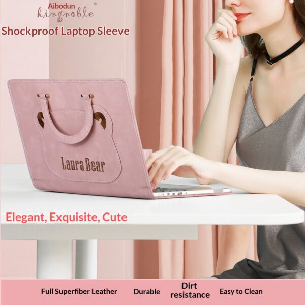 2c5b58dc60a24d54babcb48000bc2213 Elegant Hand Carry Custom Laptop Protective Sleeve For Macbook 13 Huawei Matebook 14 Honor Pro16 Xiaomi Redmibook Lenovo HP Asus Dell Notebooks