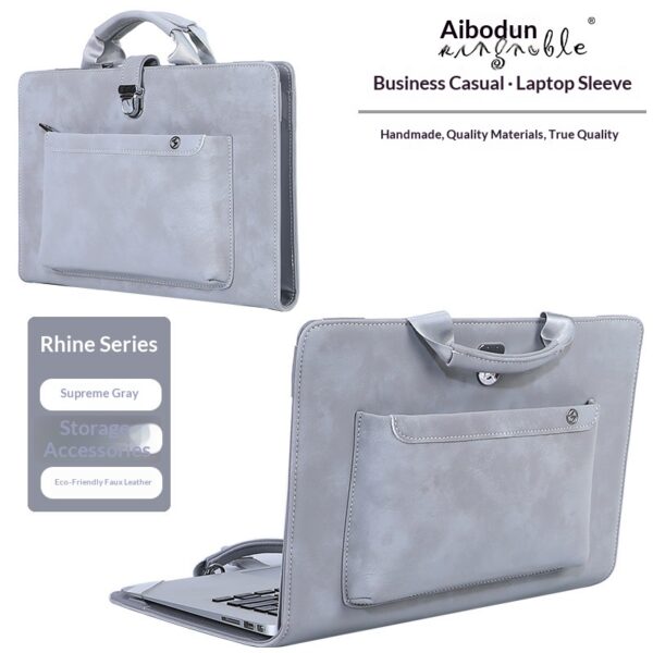44ef06934cce4819a353b48700c39c4b Lightweight Wear Resistant Laptop Sleeve Custom Business Notebook Protective Case Handbag Compatible With Huawei Apple Lenovo Honor HP Asus 13 14 16 Inch