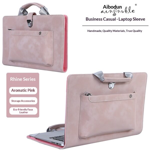 4c218ddde31148278ce6b48700c3942a Lightweight Wear Resistant Laptop Sleeve Custom Business Notebook Protective Case Handbag Compatible With Huawei Apple Lenovo Honor HP Asus 13 14 16 Inch