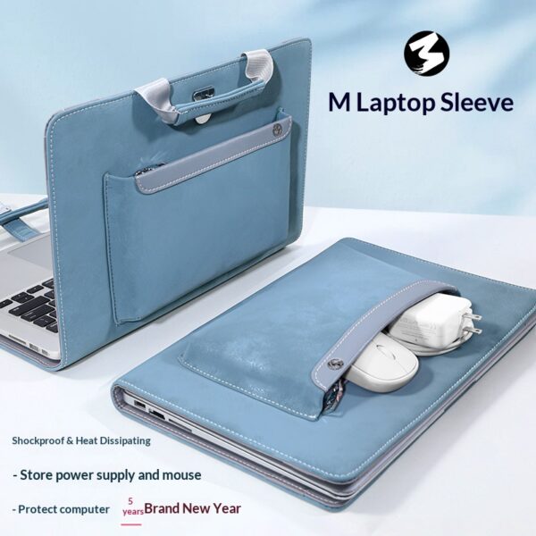 5b56fb00a4924833907db48700c3908c Lightweight Wear Resistant Laptop Sleeve Custom Business Notebook Protective Case Handbag Compatible With Huawei Apple Lenovo Honor HP Asus 13 14 16 Inch