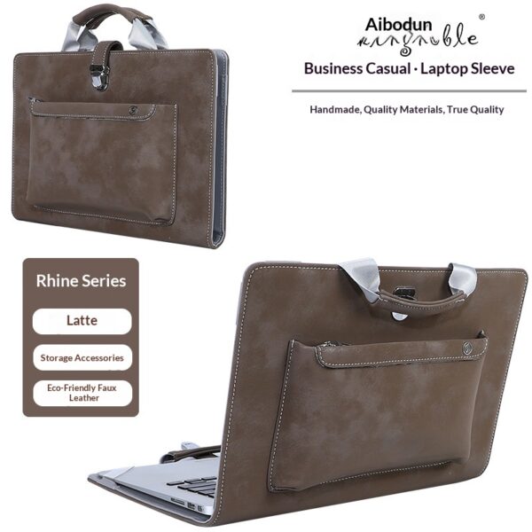 620e56fe8d334f46a039b48700c3a57d Lightweight Wear Resistant Laptop Sleeve Custom Business Notebook Protective Case Handbag Compatible With Huawei Apple Lenovo Honor HP Asus 13 14 16 Inch
