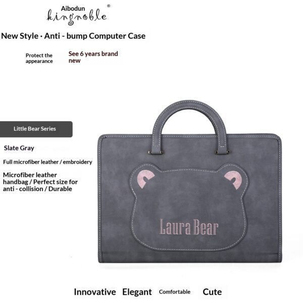 6f0abf6f04904959b5e1b48000bc4cc9 Elegant Hand Carry Custom Laptop Protective Sleeve For Macbook 13 Huawei Matebook 14 Honor Pro16 Xiaomi Redmibook Lenovo HP Asus Dell Notebooks