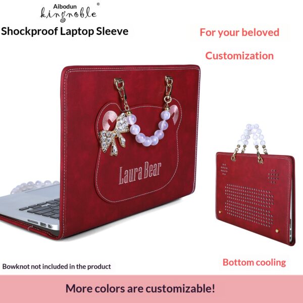 82314299ed044d04ac94b48000bc369e Elegant Hand Carry Custom Laptop Protective Sleeve For Macbook 13 Huawei Matebook 14 Honor Pro16 Xiaomi Redmibook Lenovo HP Asus Dell Notebooks