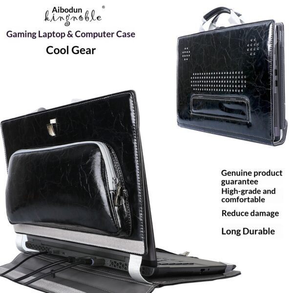 9e90608f6e764a6e8867b47f011e6cf1 Storage Shockproof Gaming Laptop Protective Inner Case Bag Fit 15.6 Inch Lenovo Legion MSI Asus Mechanical Revolution HP Acer Dell Gaming Notebooks