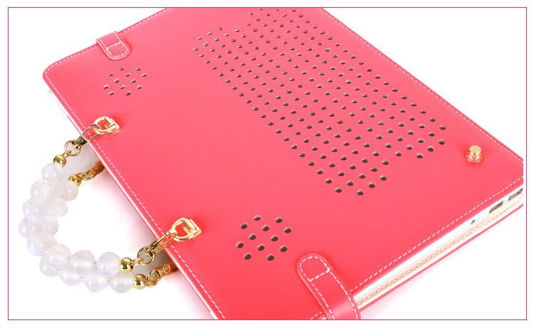 High End Genuine Leather Custom Laptop Sleeve Cute Sheepskin Protective Case For Women Fit Macbook 15 Air Huawei Matebook 14 Xiaoxin Pro16 Multi Brand Notebooks 21