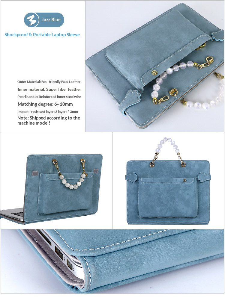 Lightweight Wear Resistant Laptop Sleeve Custom Business Notebook Protective Case Handbag Compatible With Huawei Apple Lenovo Honor HP Asus 13 14 16 Inch 16 ae16a71822b944658c16b48700c83031.jpg