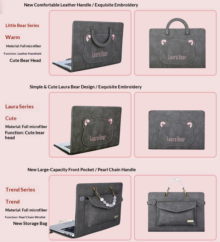 Elegant Hand Carry Custom Laptop Protective Sleeve For Macbook 13 Huawei Matebook 14 Honor Pro16 Xiaomi Redmibook Lenovo HP Asus Dell Notebooks 14 ebb588d579284e9ab1e1b48300d607b1.jpg
