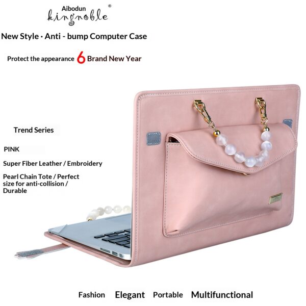 fe1a0edab654438c8ebfb48000bc700d Elegant Hand Carry Custom Laptop Protective Sleeve For Macbook 13 Huawei Matebook 14 Honor Pro16 Xiaomi Redmibook Lenovo HP Asus Dell Notebooks
