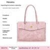31dd9d9c8212445da662b48700f94be9 Lightweight Stylish Laptop Handbag For Women Slim Fashion Business Commute Laptop Case Compatible With Macbook Lenovo Xiaomi Huawei HP Asus 13 To 16 Inch Notebook