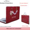 82314299ed044d04ac94b48000bc369e Elegant Hand Carry Custom Laptop Protective Sleeve For Macbook 13 Huawei Matebook 14 Honor Pro16 Xiaomi Redmibook Lenovo HP Asus Dell Notebooks