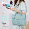 a3ea4bfda8ec486ca8dab48700f91ca2 Lightweight Stylish Laptop Handbag For Women Slim Fashion Business Commute Laptop Case Compatible With Macbook Lenovo Xiaomi Huawei HP Asus 13 To 16 Inch Notebook