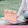 ce8e1239a8a64fd193c5b48300e2c7c4 High End Genuine Leather Custom Laptop Sleeve Cute Sheepskin Protective Case For Women Fit Macbook 15 Air Huawei Matebook 14 Xiaoxin Pro16 Multi Brand Notebooks