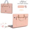 d1b3027b073240c8a17ab48300e2ddf6 High End Genuine Leather Custom Laptop Sleeve Cute Sheepskin Protective Case For Women Fit Macbook 15 Air Huawei Matebook 14 Xiaoxin Pro16 Multi Brand Notebooks