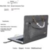dc9e8a7cb3d74cf2973ab48000bc7705 Elegant Hand Carry Custom Laptop Protective Sleeve For Macbook 13 Huawei Matebook 14 Honor Pro16 Xiaomi Redmibook Lenovo HP Asus Dell Notebooks