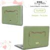 e26af4c3b5074b9ab86cb48300e325f9 High End Genuine Leather Custom Laptop Sleeve Cute Sheepskin Protective Case For Women Fit Macbook 15 Air Huawei Matebook 14 Xiaoxin Pro16 Multi Brand Notebooks