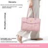 e49e5a6b7e2c448abbd6b48700f93af1 Lightweight Stylish Laptop Handbag For Women Slim Fashion Business Commute Laptop Case Compatible With Macbook Lenovo Xiaomi Huawei HP Asus 13 To 16 Inch Notebook