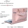 fe1a0edab654438c8ebfb48000bc700d Elegant Hand Carry Custom Laptop Protective Sleeve For Macbook 13 Huawei Matebook 14 Honor Pro16 Xiaomi Redmibook Lenovo HP Asus Dell Notebooks